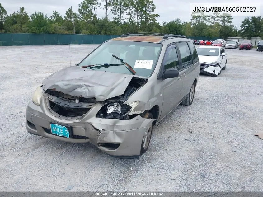 JM3LW28A560562027 2006 Mazda Mpv Wagon