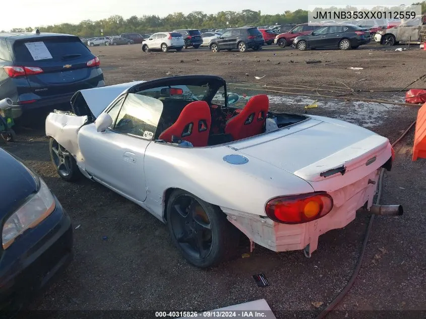 1999 Mazda Mx-5 Miata VIN: JM1NB353XX0112559 Lot: 40315826