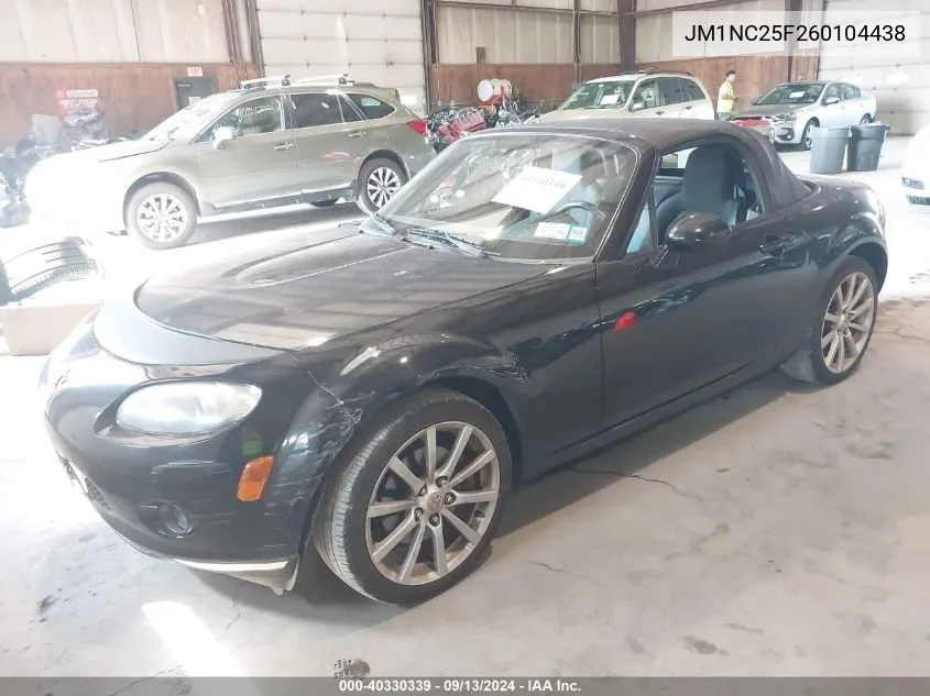 JM1NC25F260104438 2006 Mazda Mx-5 Sport