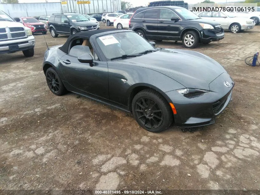 JM1NDAD78G0106195 2016 Mazda Mx-5 Miata Grand Touring