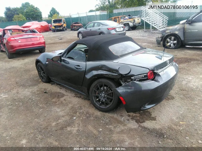 JM1NDAD78G0106195 2016 Mazda Mx-5 Miata Grand Touring