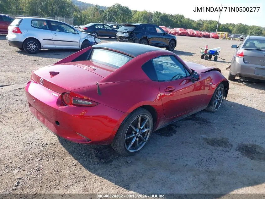 2022 Mazda Mx-5 Miata Grand Touring VIN: JM1NDAM71N0500277 Lot: 40324362