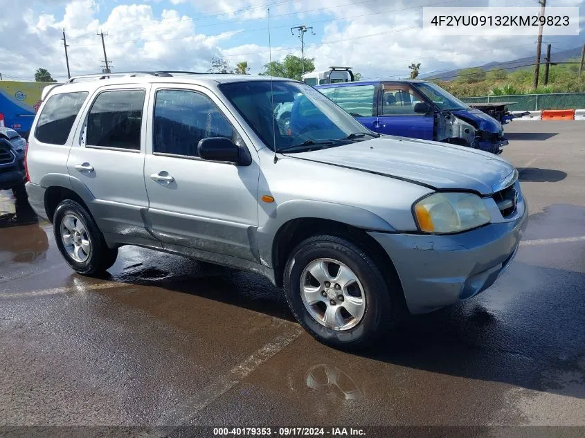 4F2YU09132KM29823 2002 Mazda Tribute Es V6/Lx V6