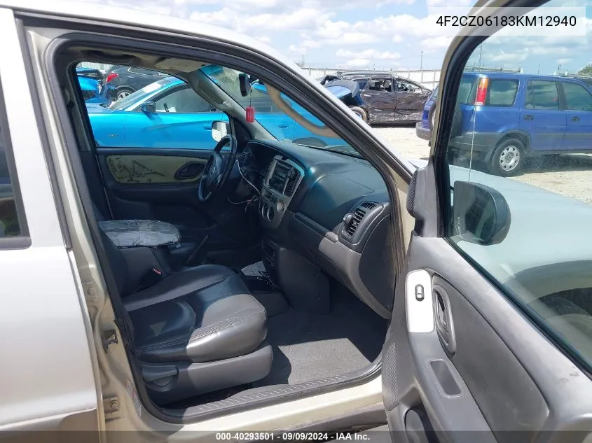 4F2CZ06183KM12940 2003 Mazda Tribute Es V6