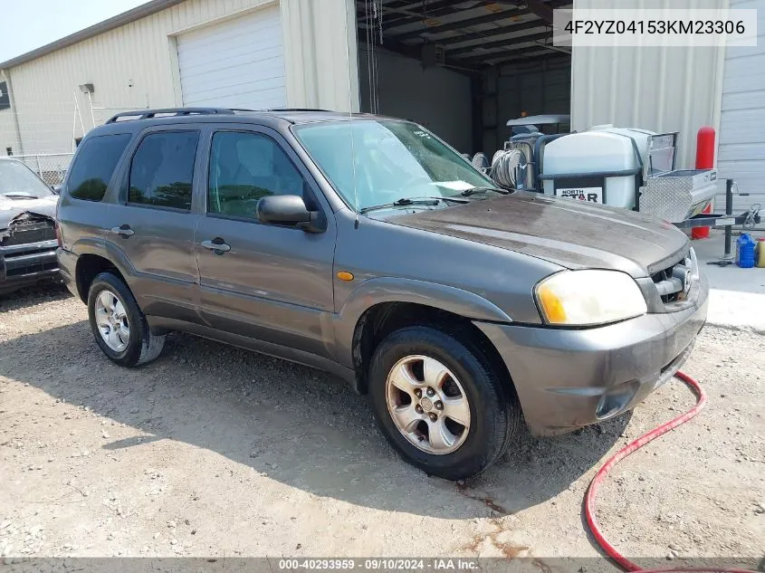 2003 Mazda Tribute Lx V6 VIN: 4F2YZ04153KM23306 Lot: 40293959