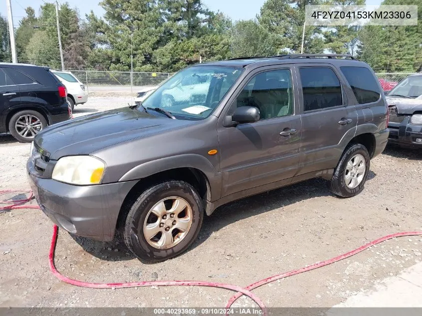 4F2YZ04153KM23306 2003 Mazda Tribute Lx V6