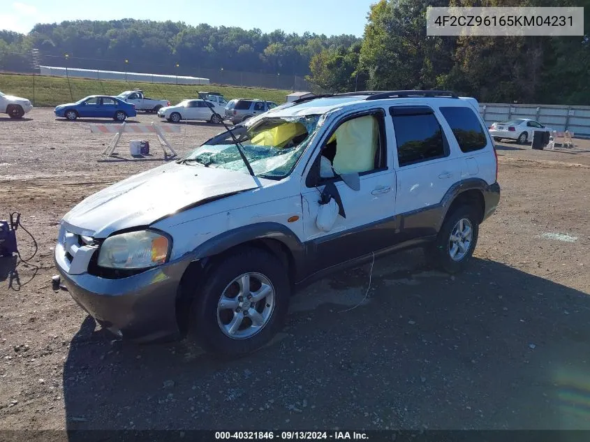 2005 Mazda Tribute S VIN: 4F2CZ96165KM04231 Lot: 40321846