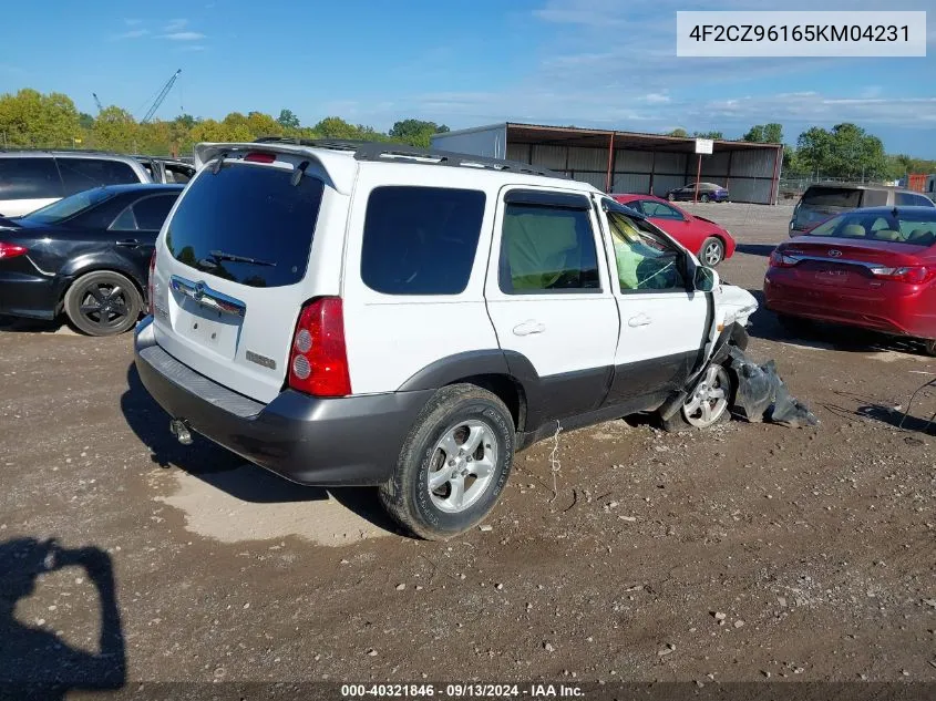 4F2CZ96165KM04231 2005 Mazda Tribute S