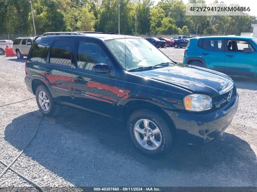 4F2YZ94126KM04866 2006 Mazda Tribute S