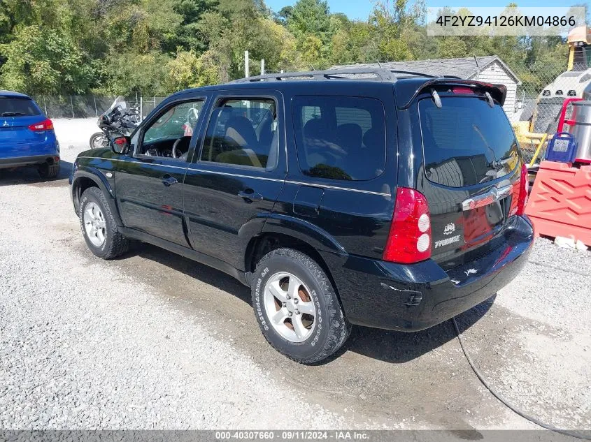 4F2YZ94126KM04866 2006 Mazda Tribute S