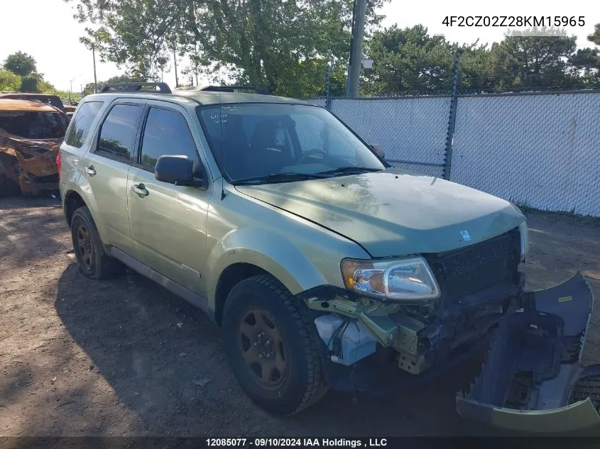 2008 Mazda Tribute VIN: 4F2CZ02Z28KM15965 Lot: 12085077