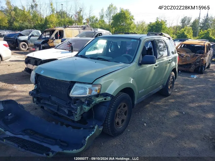 4F2CZ02Z28KM15965 2008 Mazda Tribute