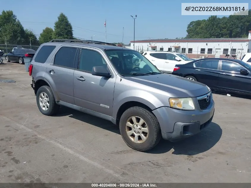 2008 Mazda Tribute I Touring VIN: 4F2CZ02Z68KM31814 Lot: 40204806