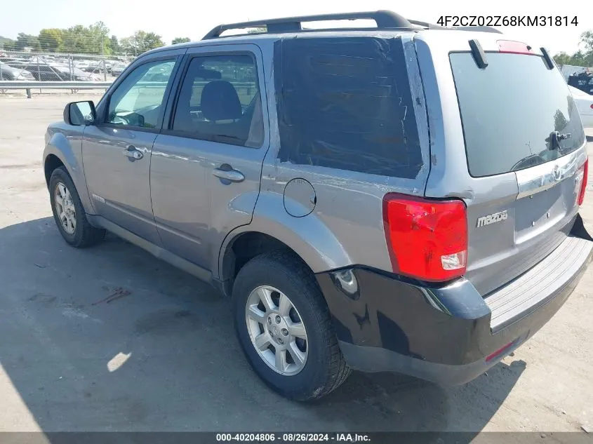 4F2CZ02Z68KM31814 2008 Mazda Tribute I Touring