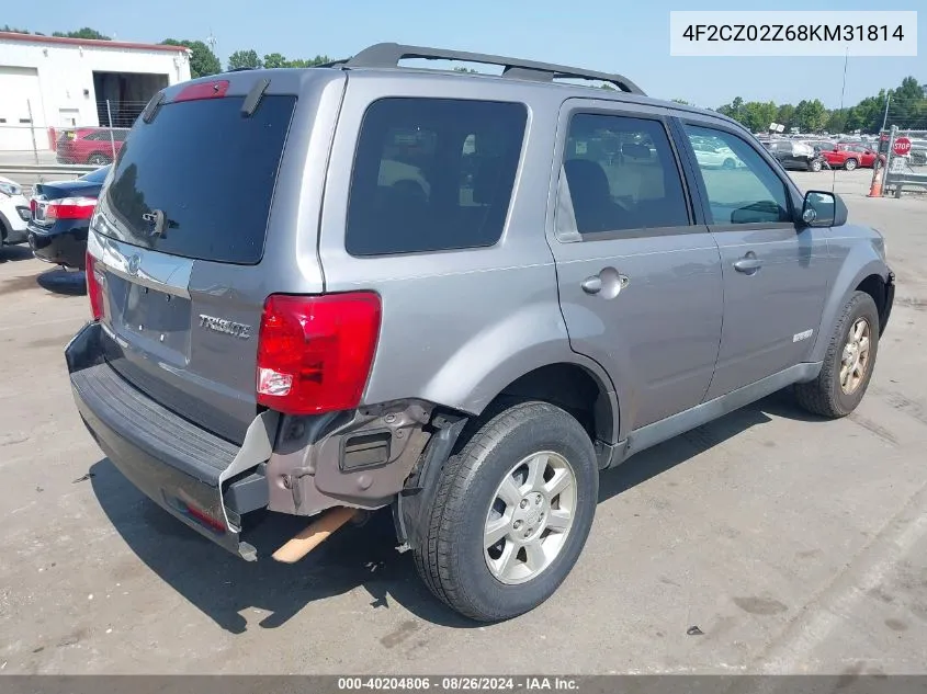 4F2CZ02Z68KM31814 2008 Mazda Tribute I Touring