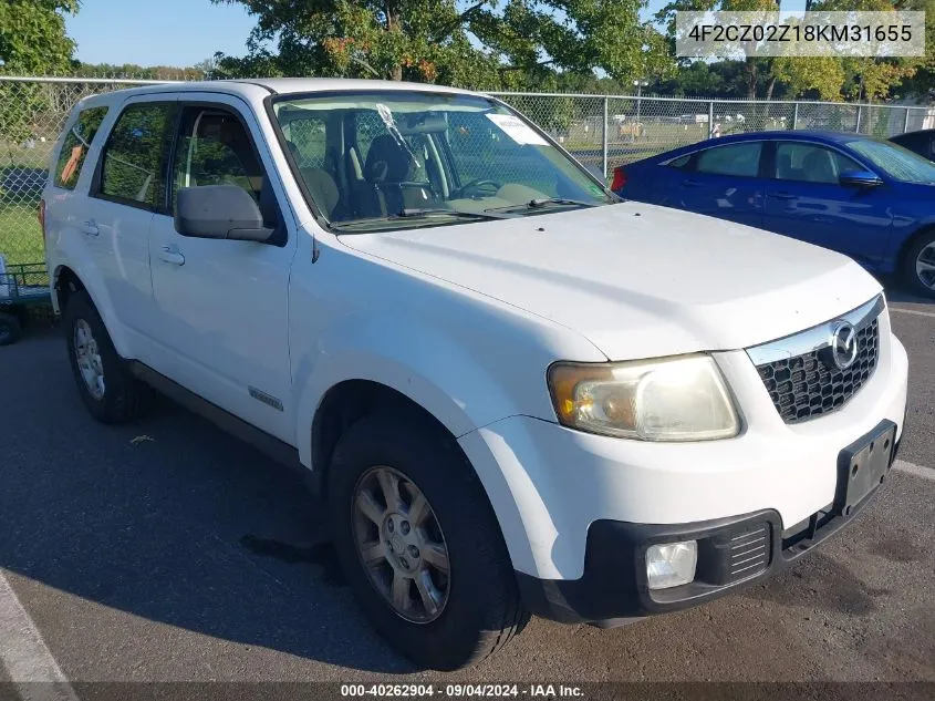 4F2CZ02Z18KM31655 2008 Mazda Tribute Sport