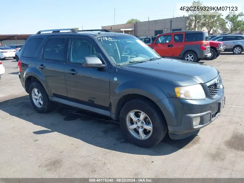 2009 Mazda Tribute Hybrid Grand Touring VIN: 4F2CZ59329KM07123 Lot: 40175240