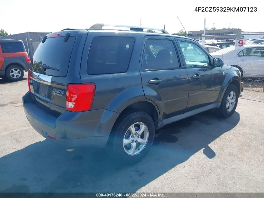 2009 Mazda Tribute Hybrid Grand Touring VIN: 4F2CZ59329KM07123 Lot: 40175240