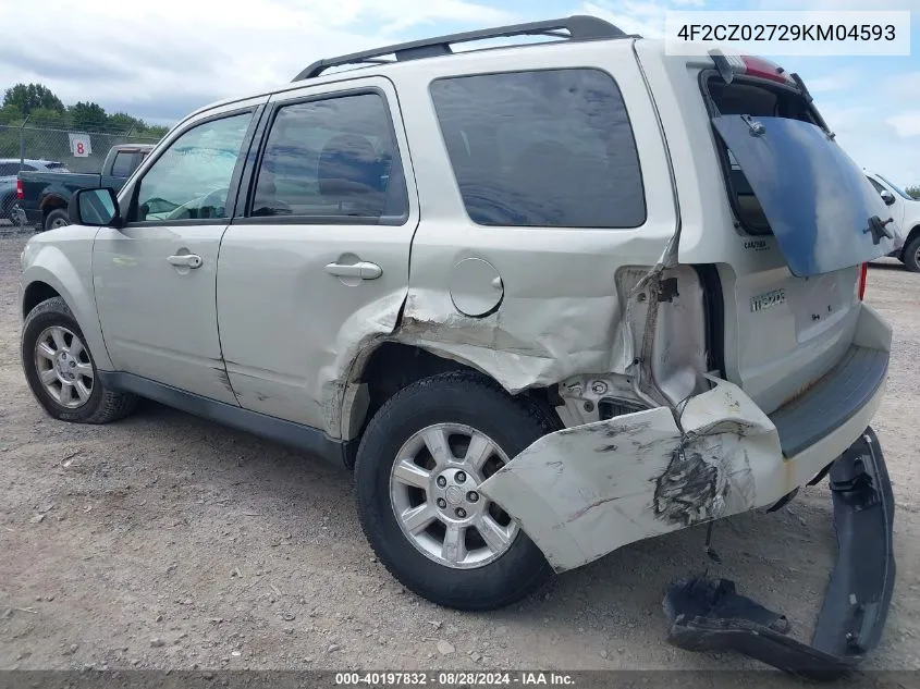 4F2CZ02729KM04593 2009 Mazda Tribute I Touring