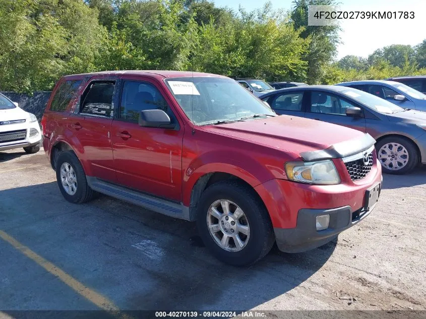 2009 Mazda Tribute I Sport VIN: 4F2CZ02739KM01783 Lot: 40270139