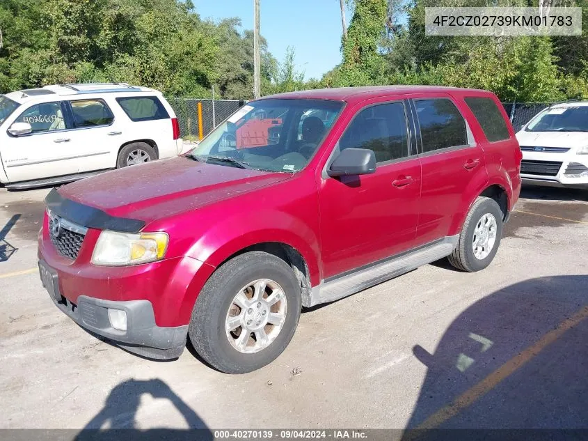 2009 Mazda Tribute I Sport VIN: 4F2CZ02739KM01783 Lot: 40270139