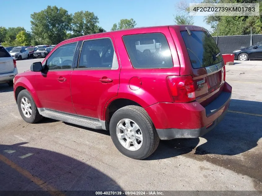 4F2CZ02739KM01783 2009 Mazda Tribute I Sport