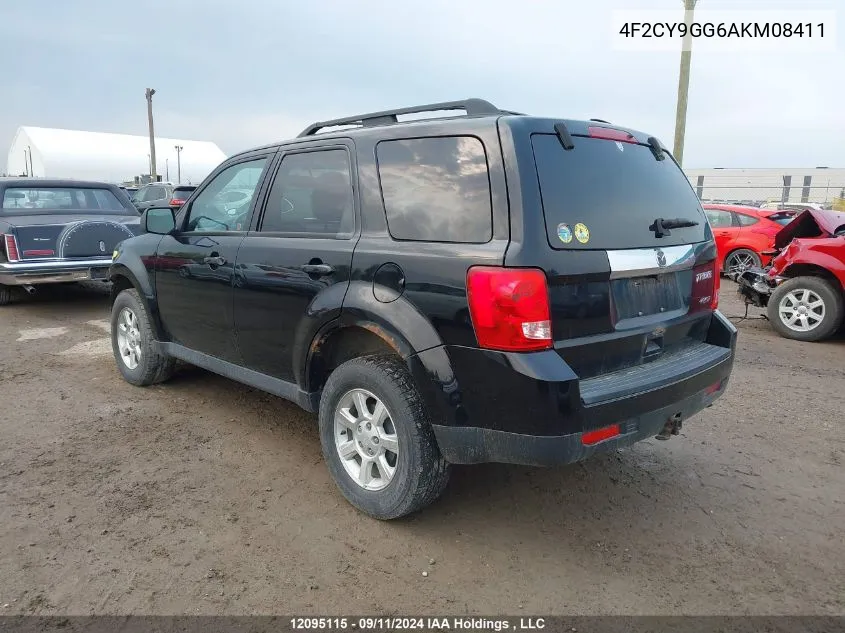 4F2CY9GG6AKM08411 2010 Mazda Tribute S