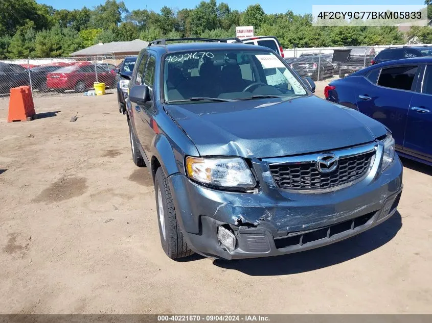 4F2CY9C77BKM05833 2011 Mazda Tribute I Touring