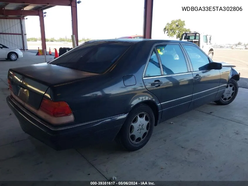 WDBGA33E5TA302806 1996 Mercedes-Benz S 320