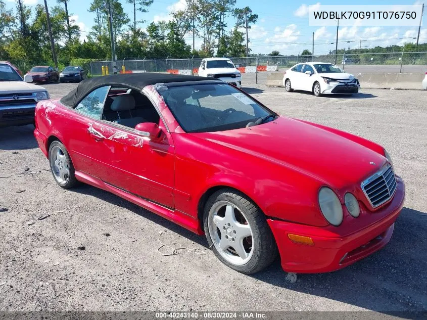 WDBLK70G91T076750 2001 Mercedes-Benz Clk 430