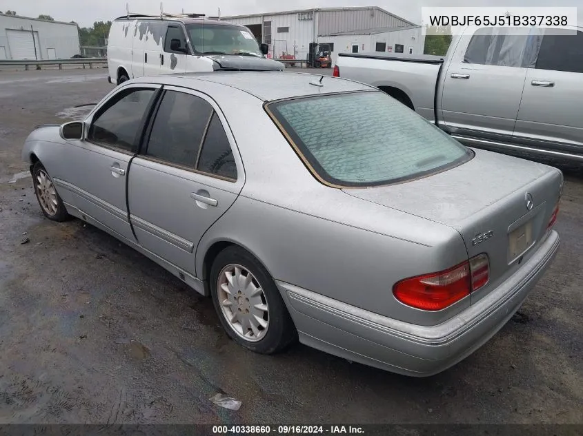 WDBJF65J51B337338 2001 Mercedes-Benz E 320