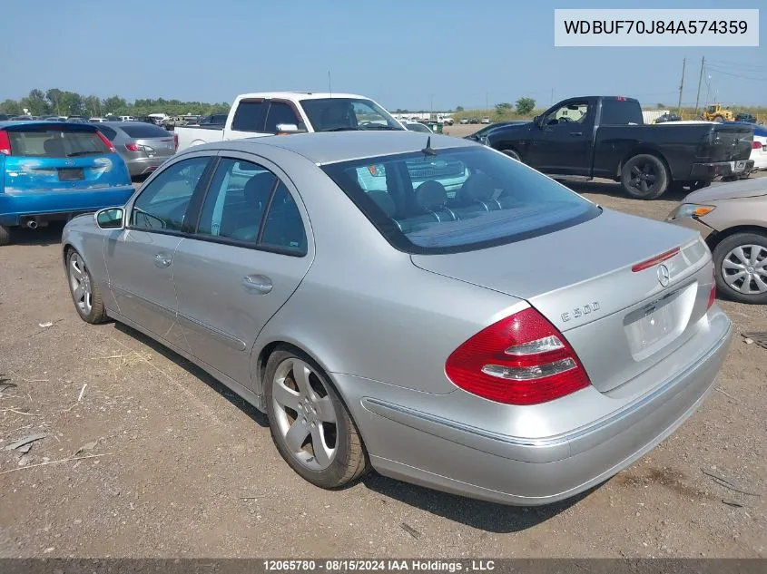 WDBUF70J84A574359 2004 Mercedes-Benz E 500