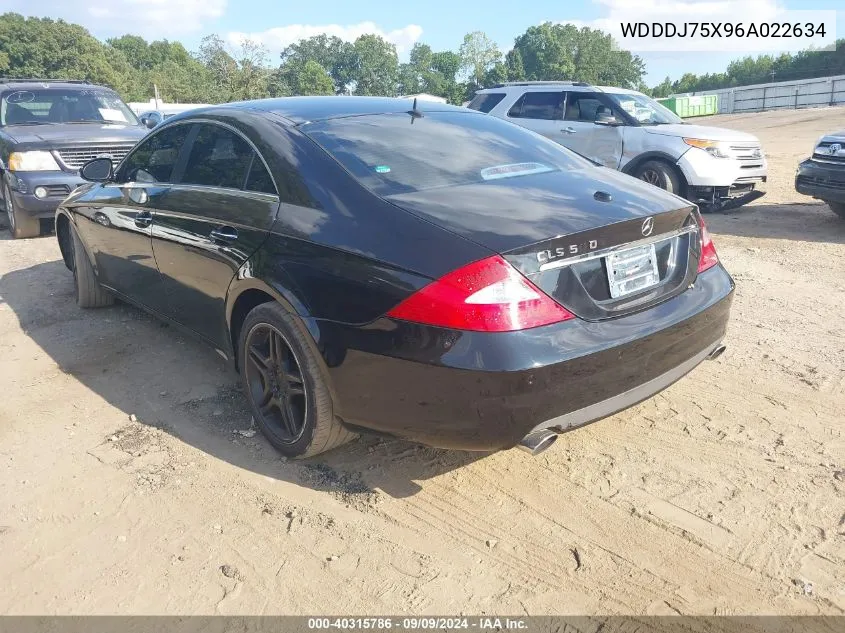 WDDDJ75X96A022634 2006 Mercedes-Benz Cls 500