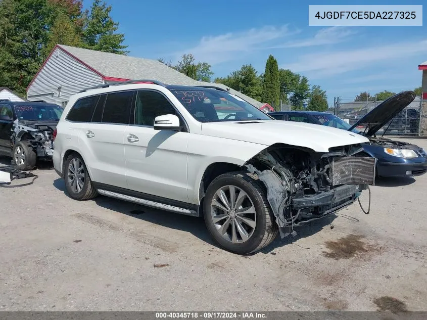 4JGDF7CE5DA227325 2013 Mercedes-Benz Gl 450 4Matic