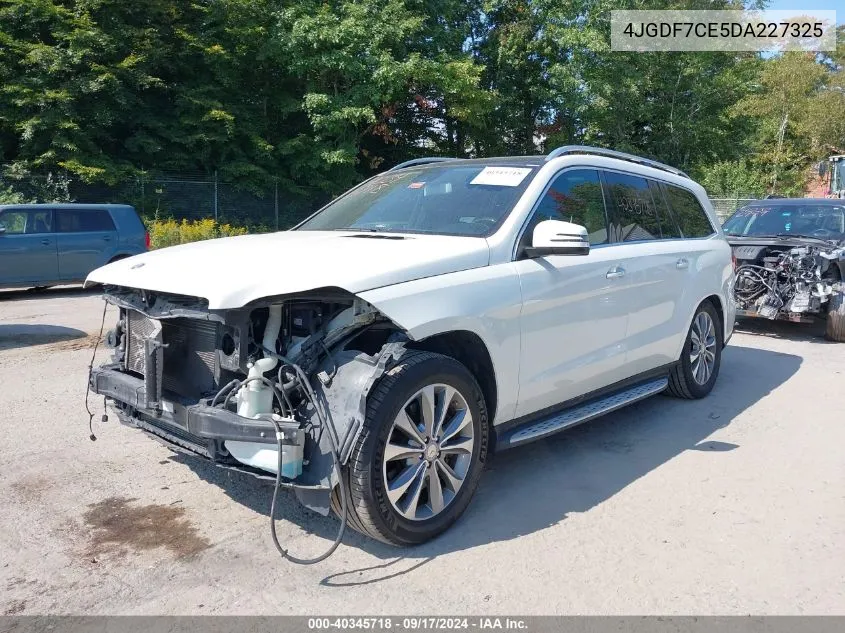 2013 Mercedes-Benz Gl 450 4Matic VIN: 4JGDF7CE5DA227325 Lot: 40345718