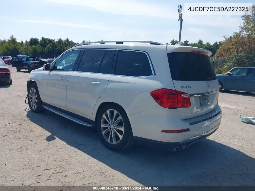 4JGDF7CE5DA227325 2013 Mercedes-Benz Gl 450 4Matic