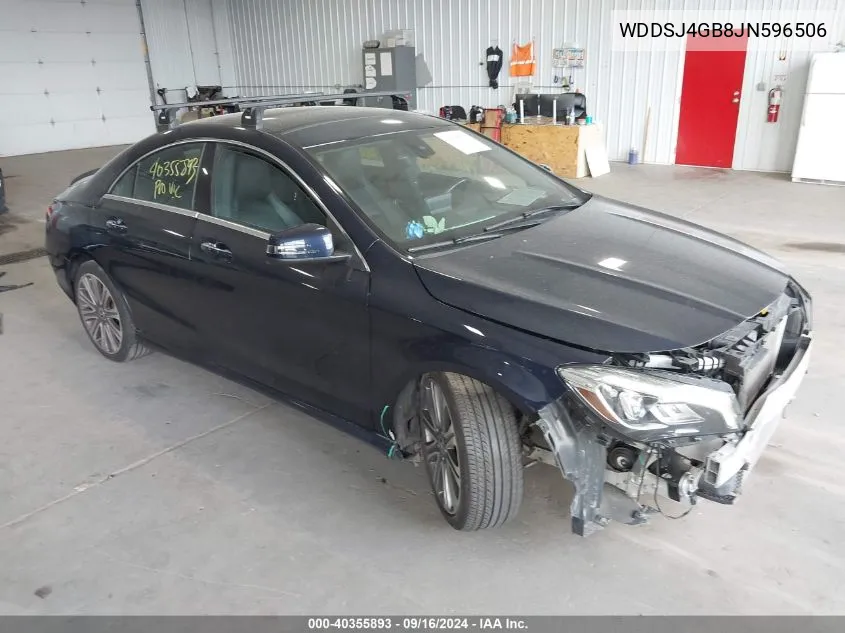 WDDSJ4GB8JN596506 2018 Mercedes-Benz Cla 250 4Matic