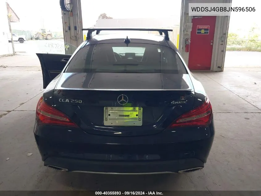 WDDSJ4GB8JN596506 2018 Mercedes-Benz Cla 250 4Matic