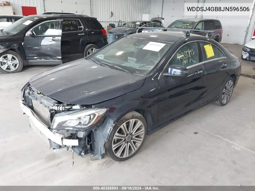 WDDSJ4GB8JN596506 2018 Mercedes-Benz Cla 250 4Matic