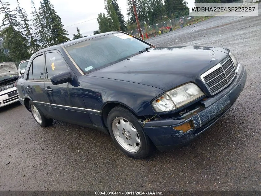 WDBHA22E4SF223287 1995 Mercedes-Benz C 220