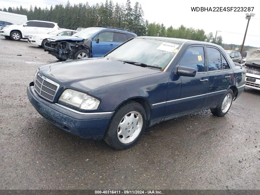 WDBHA22E4SF223287 1995 Mercedes-Benz C 220