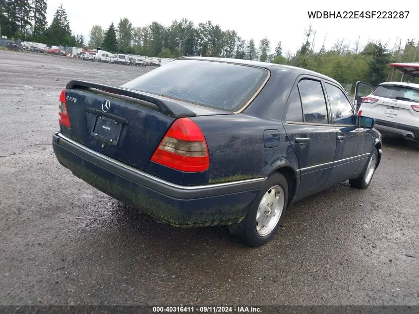 WDBHA22E4SF223287 1995 Mercedes-Benz C 220