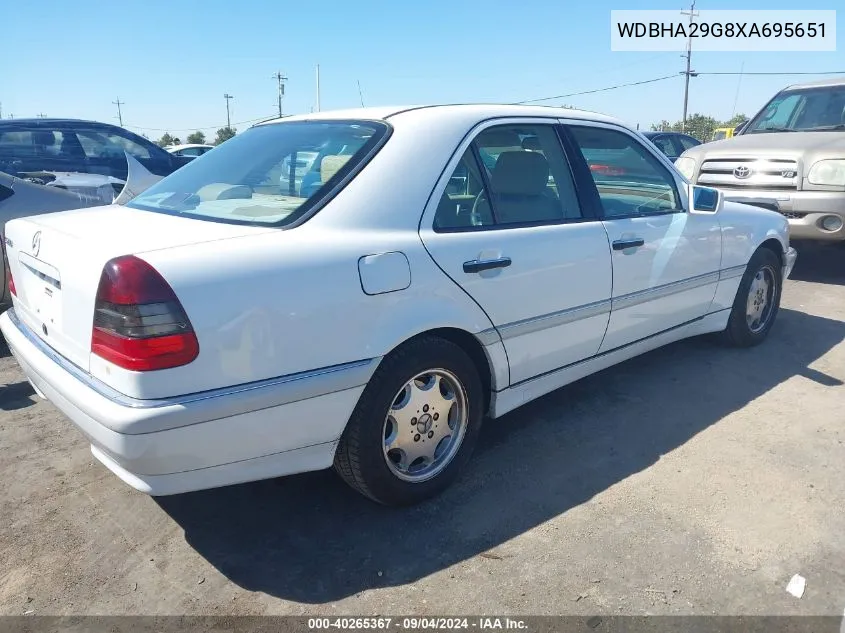 WDBHA29G8XA695651 1999 Mercedes-Benz C 280