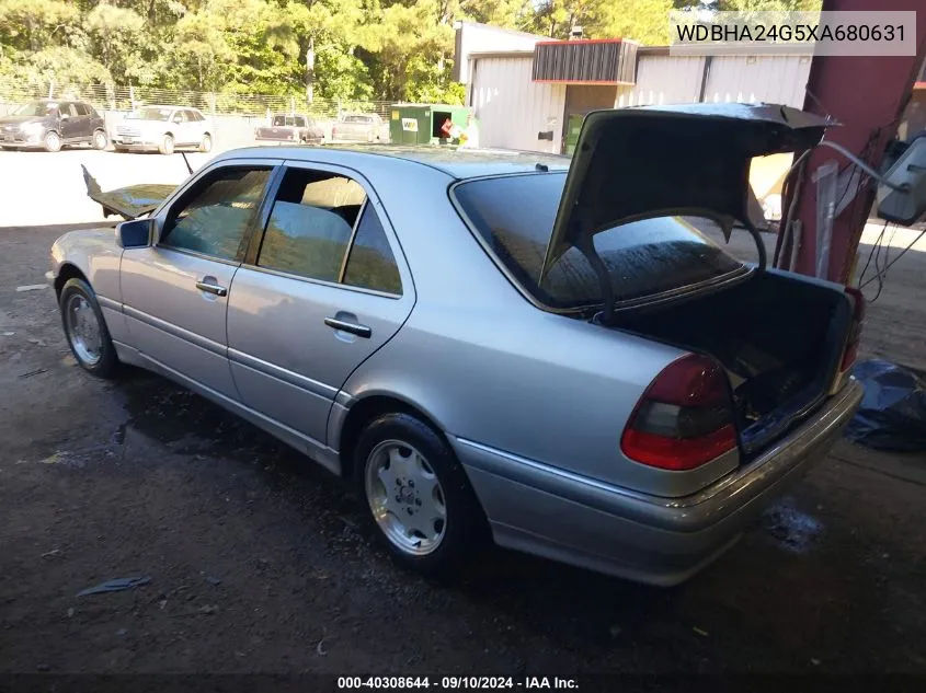 1999 Mercedes-Benz C 230 Kompressor VIN: WDBHA24G5XA680631 Lot: 40308644