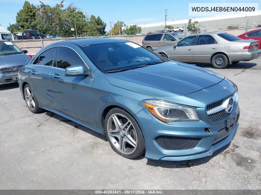 2014 Mercedes-Benz Cla 250 VIN: WDDSJ4EB6EN044009 Lot: 40283421