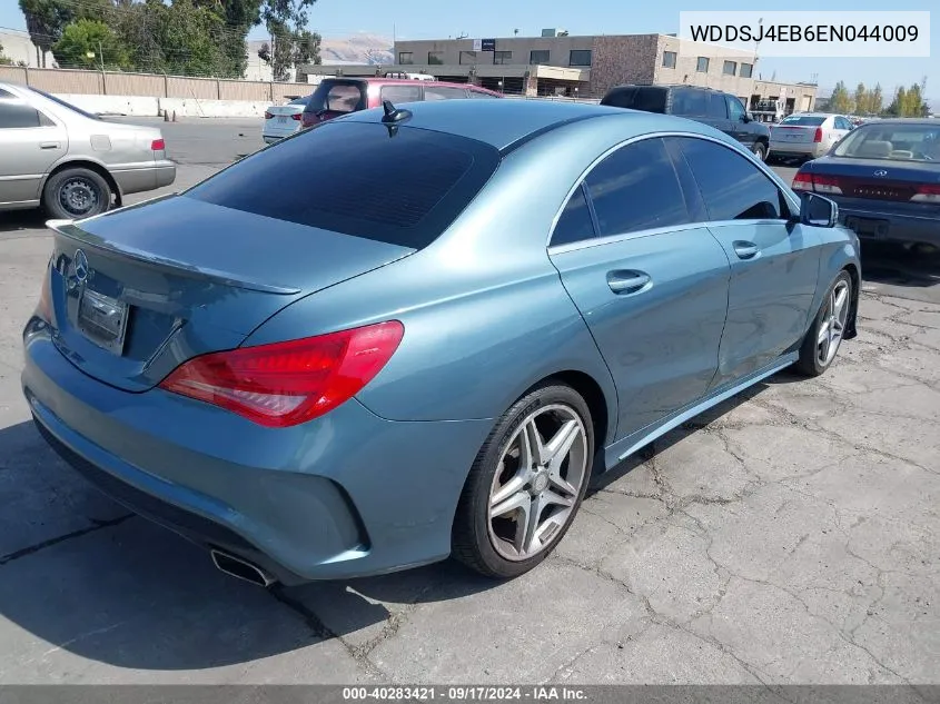 2014 Mercedes-Benz Cla 250 VIN: WDDSJ4EB6EN044009 Lot: 40283421