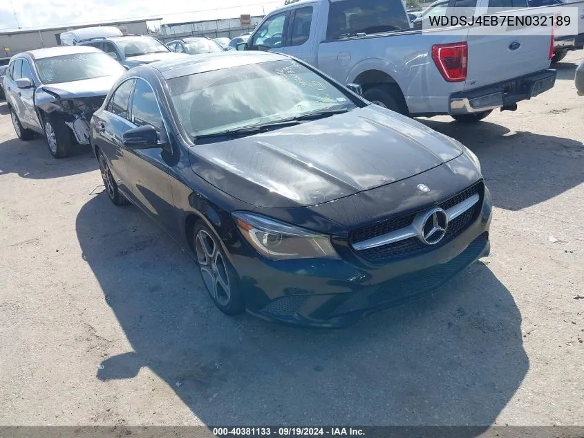 WDDSJ4EB7EN032189 2014 Mercedes-Benz Cla 250 250