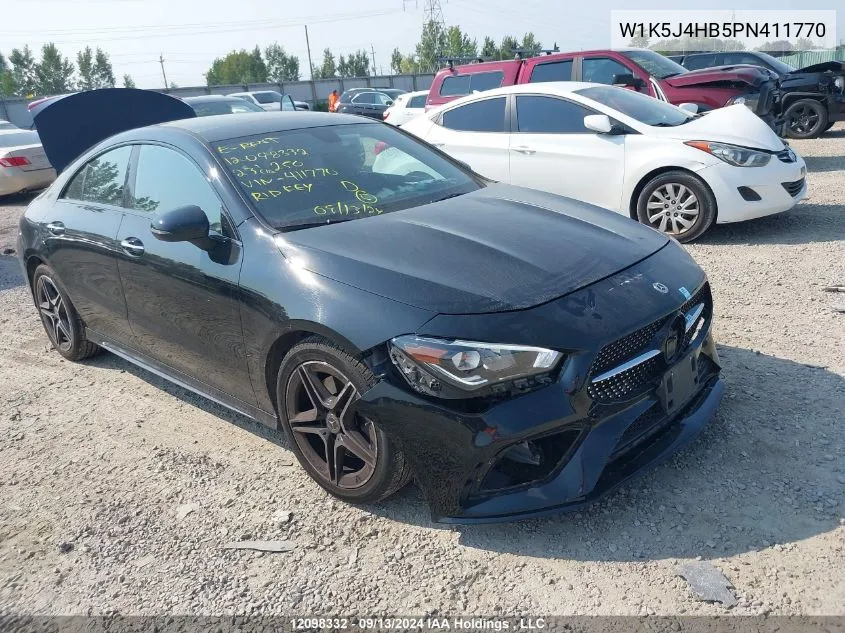 W1K5J4HB5PN411770 2023 Mercedes-Benz Cla