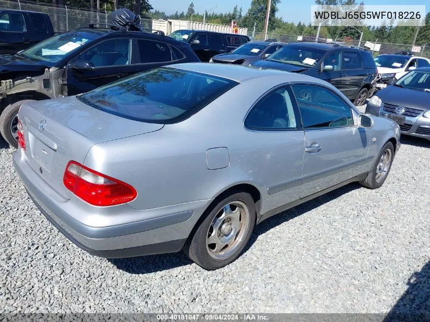 WDBLJ65G5WF018226 1998 Mercedes-Benz Clk 320