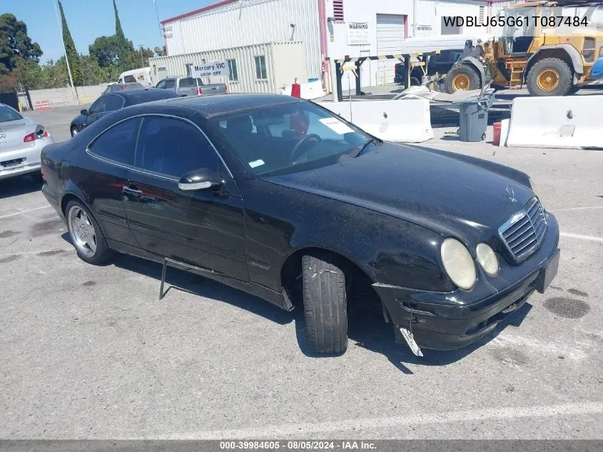 WDBLJ65G61T087484 2001 Mercedes-Benz Clk 320